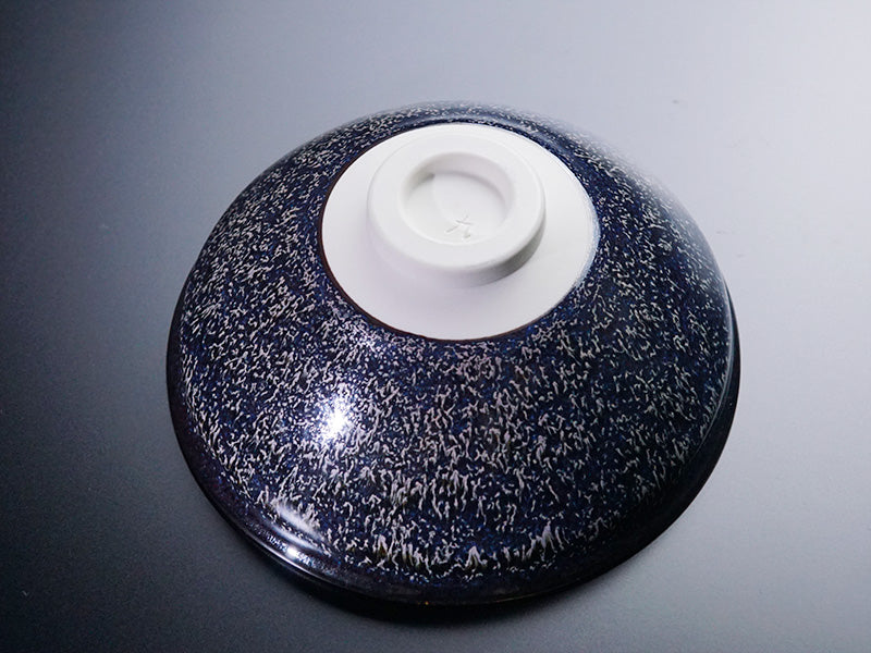 【有田焼】白銀河茶碗「流」