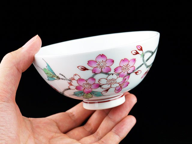 【有田焼】夫婦茶碗 色絵桜図の写真9