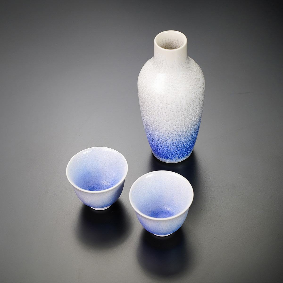 有田焼】酒器セット 藍染水滴