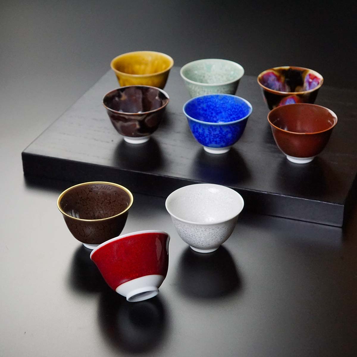 【有田焼】華乃ぐい呑揃（９色）