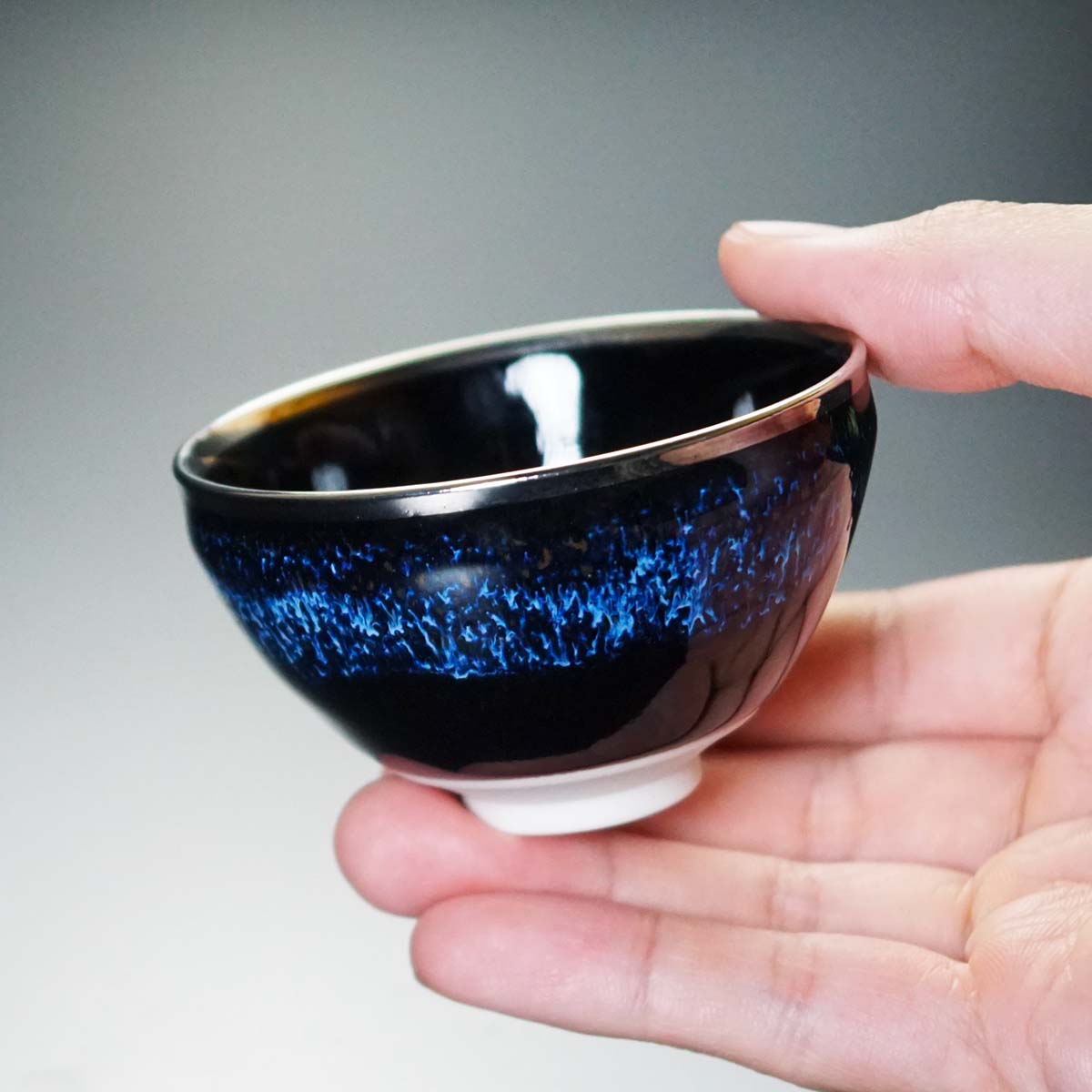 【有田焼】ぐい呑み 青き明星 月光