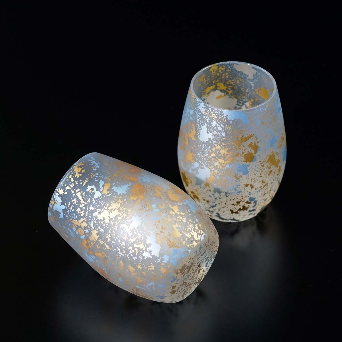 【喜箔 - Kihaku - 】ひとくちペアビアグラス