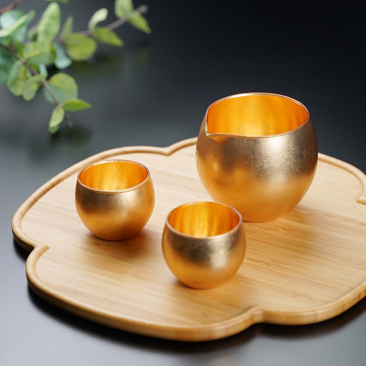 【喜箔 - Kihaku - 】酒器セット 煌