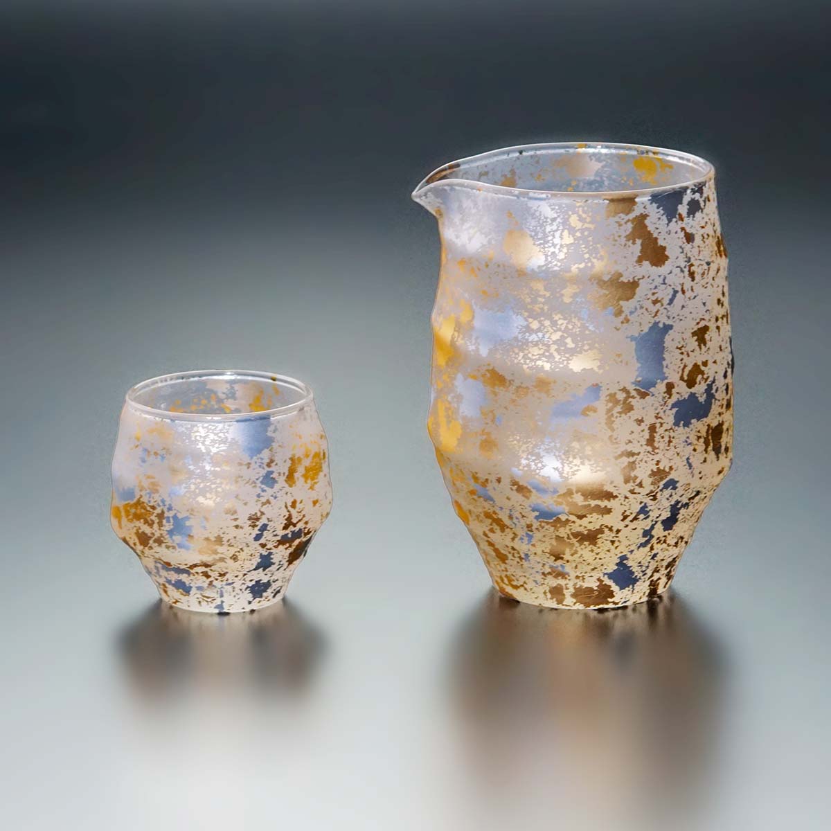 特選酒器セット【喜箔 - Kihaku - 】