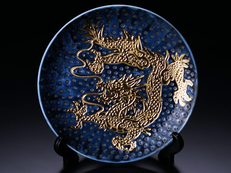 最高品質の 飾り皿 龍 drenriquejmariani.com