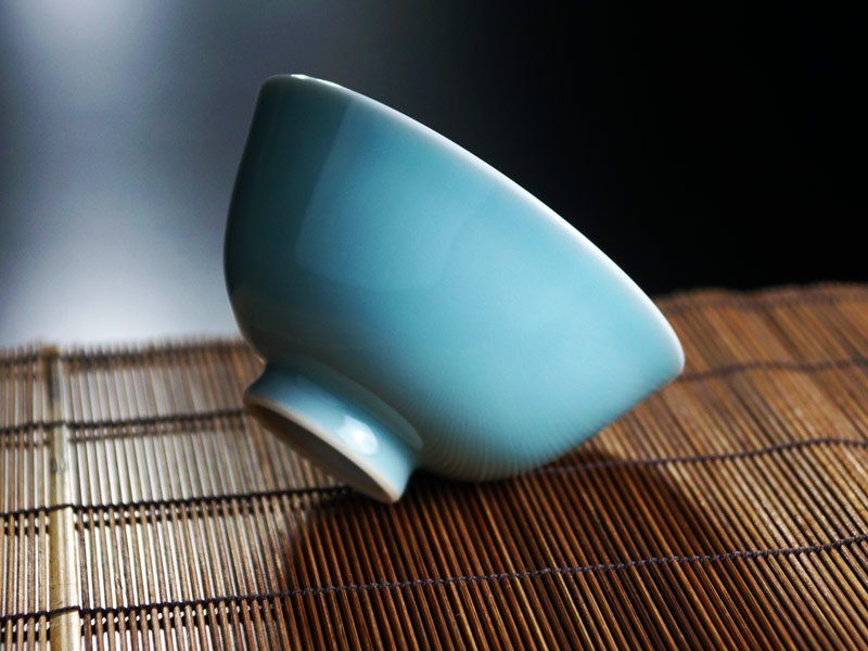 【有田焼】茶碗 砧青磁の写真3