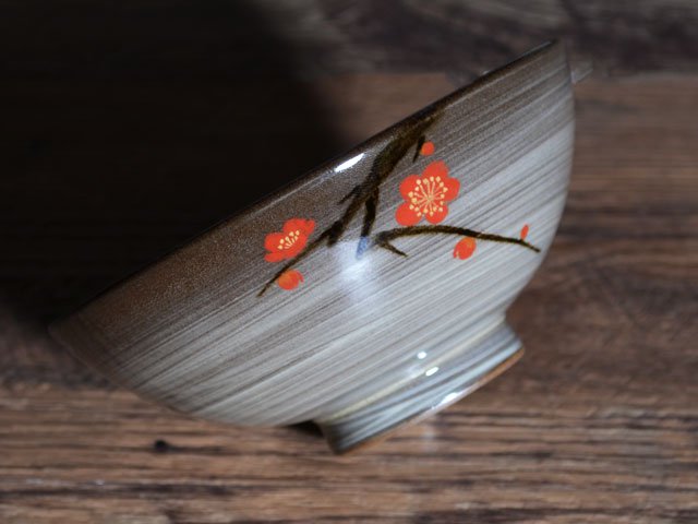 【有田焼】茶碗 紅梅白梅の写真4
