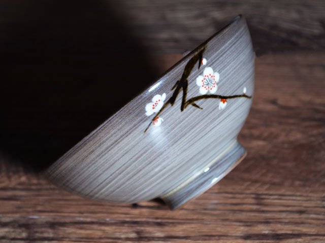 【有田焼】茶碗 紅梅白梅の写真5