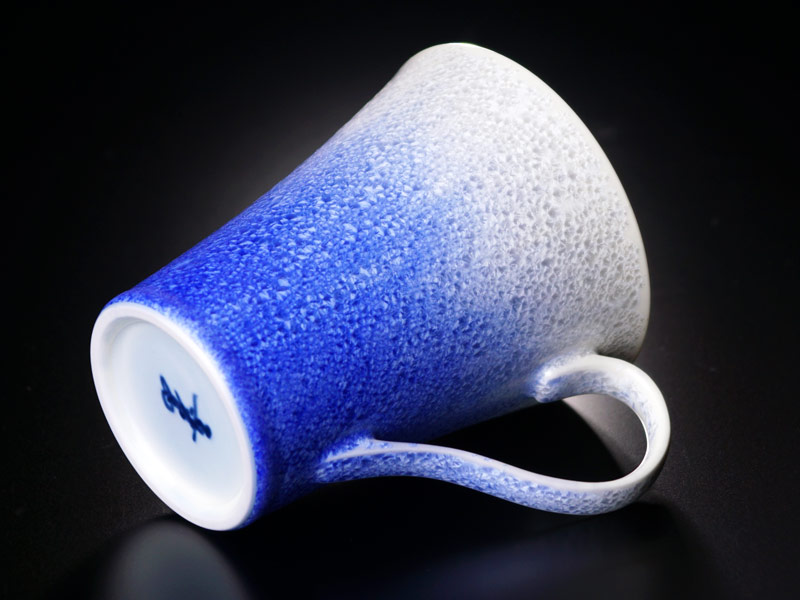 【有田焼】新マグカップ 藍染水滴の写真4