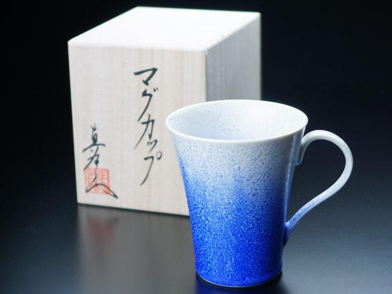 【有田焼】新マグカップ 藍染水滴の商品紹介写真15