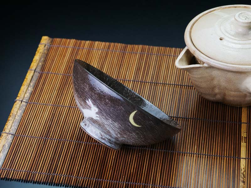 【有田焼】茶碗 月うさぎの商品紹介写真7