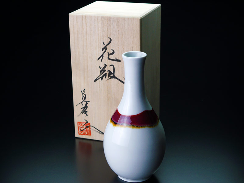 【有田焼】鶴首花瓶 シルクロードの商品紹介写真15