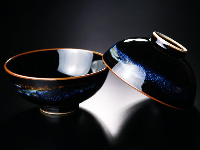 宇宙を照らす明星の器 夫婦茶碗 ”青き明星” 特別限定作の写真4