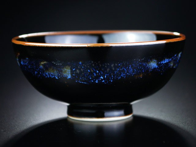 【有田焼】茶碗 ”青き明星”の写真3