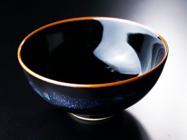 【有田焼】茶碗 ”青き明星”の写真4