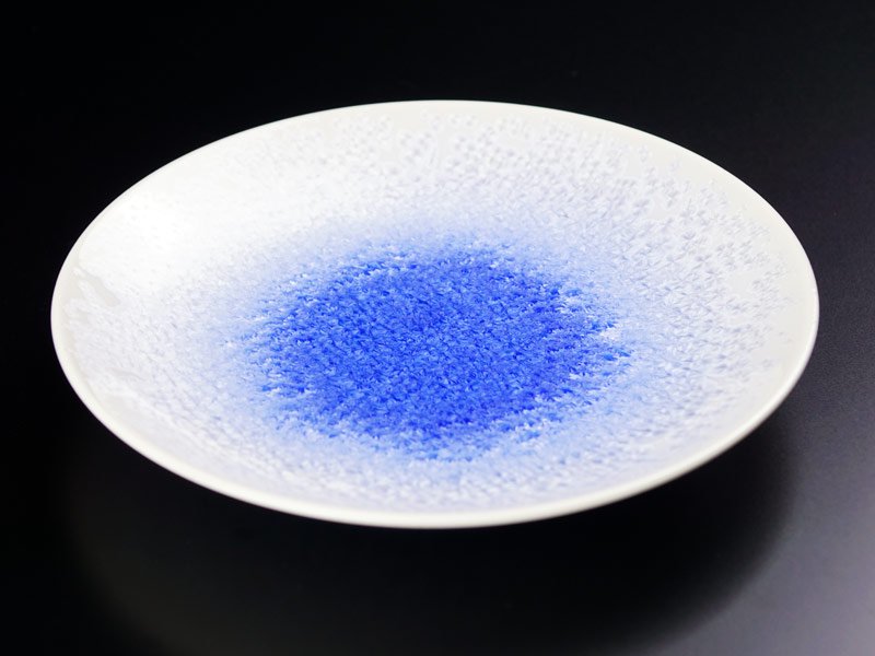 【有田焼】丸コーヒーカップ 藍染水滴の写真4