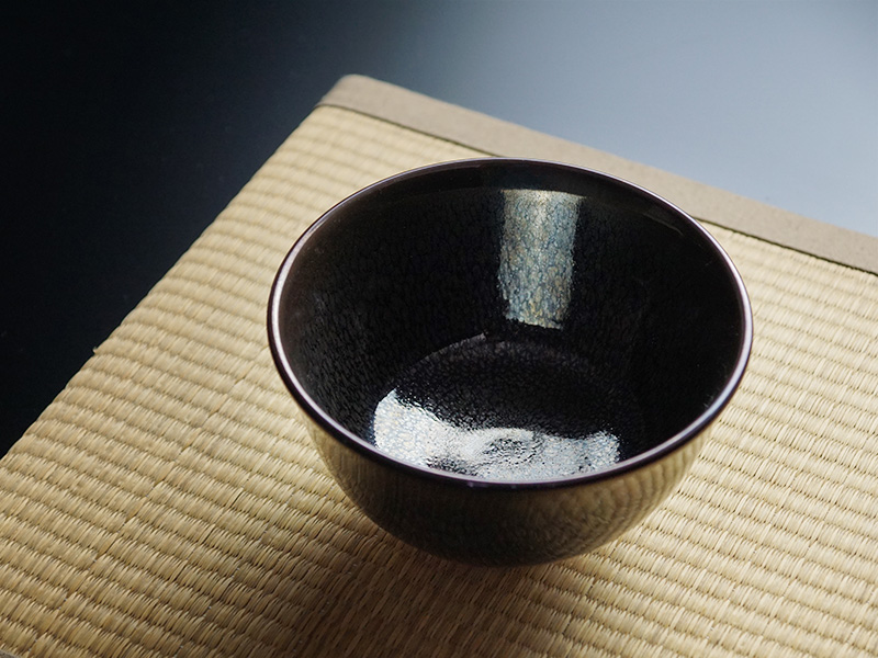 【有田焼】油滴天目茶盌『鳳凰』の写真3