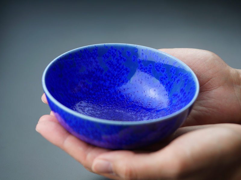 【有田焼】茶碗 瑠璃水滴の写真7