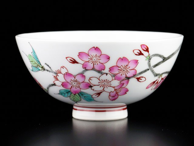 【有田焼】茶碗 色絵桜図の写真3