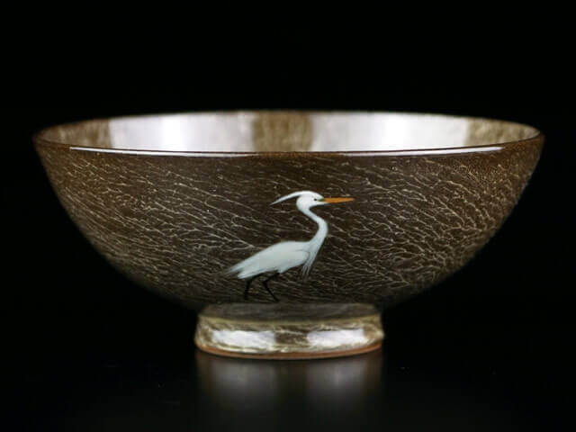 【有田焼】茶碗 鷺図の写真2