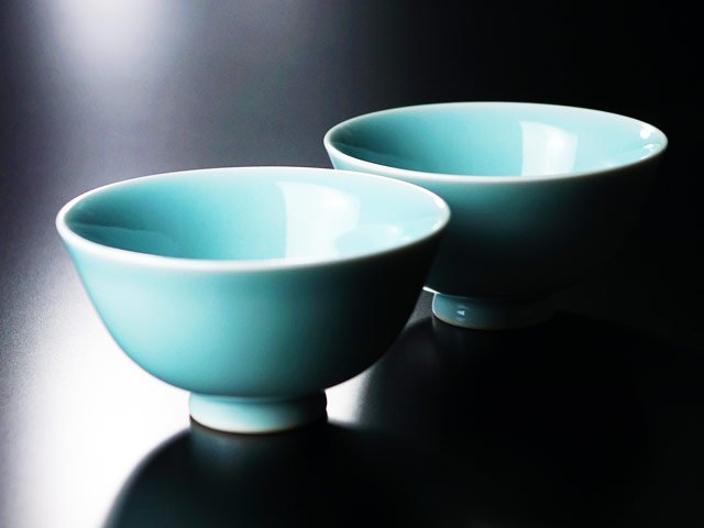 【有田焼】夫婦茶碗 砧青磁の写真7