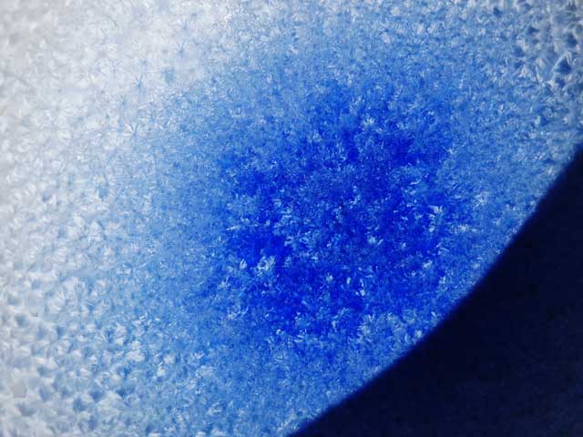 【有田焼】茶碗 藍染水滴の商品紹介写真4